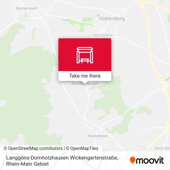 Langgöns-Dornholzhausen Wickengartenstraße map