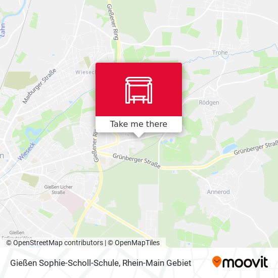 Карта Gießen Sophie-Scholl-Schule