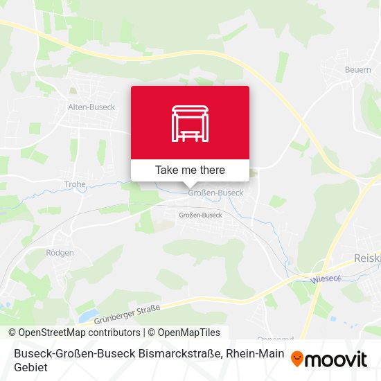 Buseck-Großen-Buseck Bismarckstraße map
