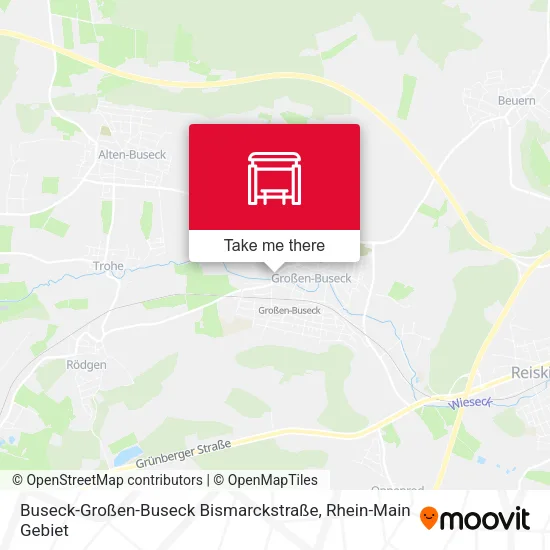 Buseck-Großen-Buseck Bismarckstraße map