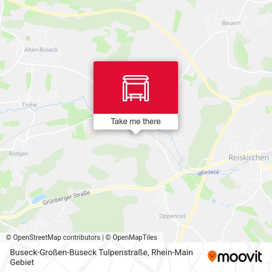 Buseck-Großen-Buseck Tulpenstraße map