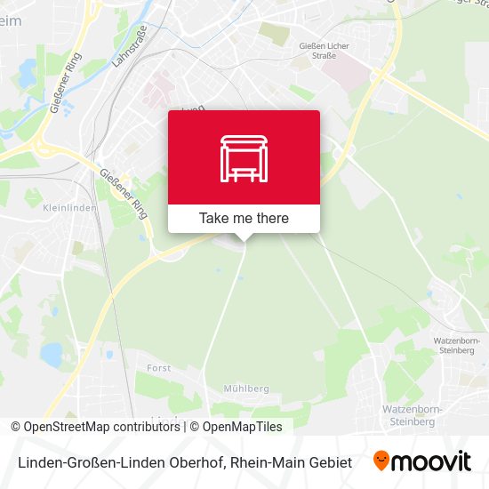 Linden-Großen-Linden Oberhof map