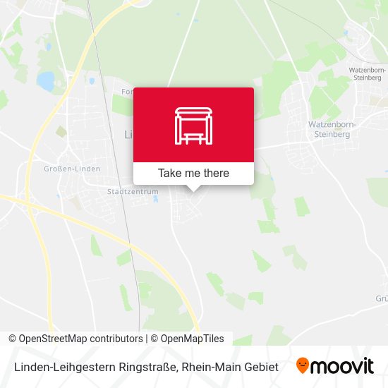 Linden-Leihgestern Ringstraße map