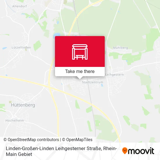 Карта Linden-Großen-Linden Leihgesterner Straße