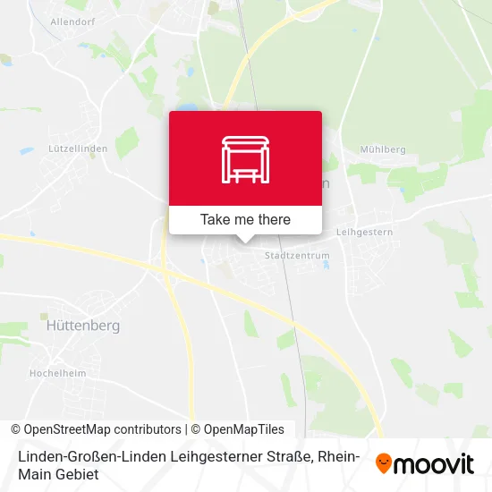 Карта Linden-Großen-Linden Leihgesterner Straße
