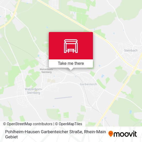 Pohlheim-Hausen Garbenteicher Straße map