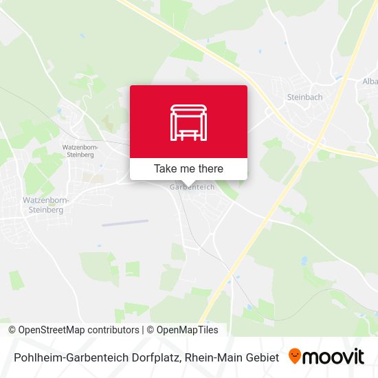 Pohlheim-Garbenteich Dorfplatz map