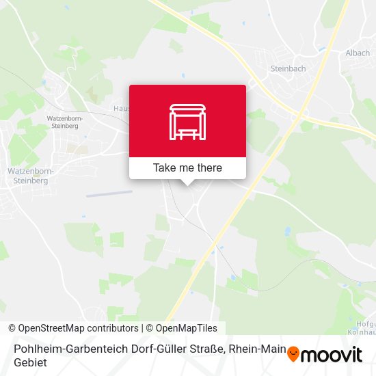Pohlheim-Garbenteich Dorf-Güller Straße map