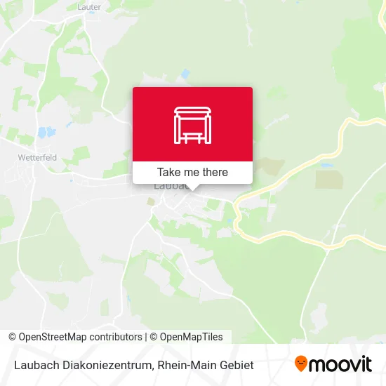 Карта Laubach Diakoniezentrum