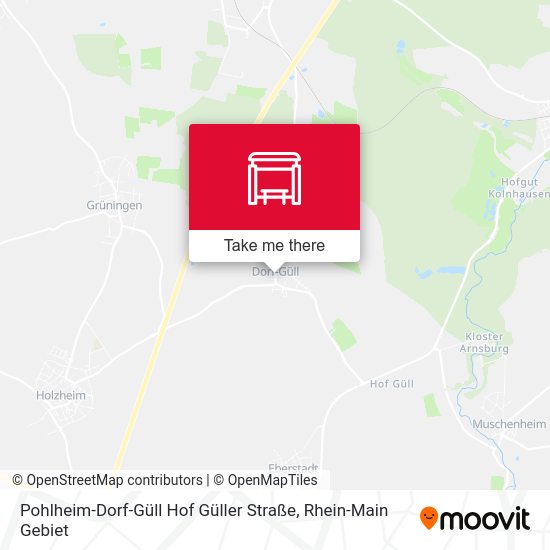 Pohlheim-Dorf-Güll Hof Güller Straße map