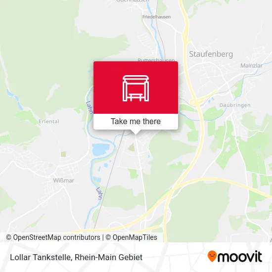 Карта Lollar Tankstelle