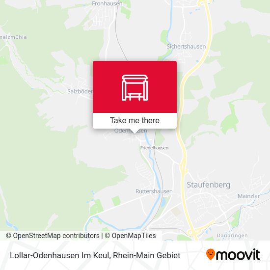Lollar-Odenhausen Im Keul map