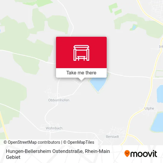 Карта Hungen-Bellersheim Ostendstraße