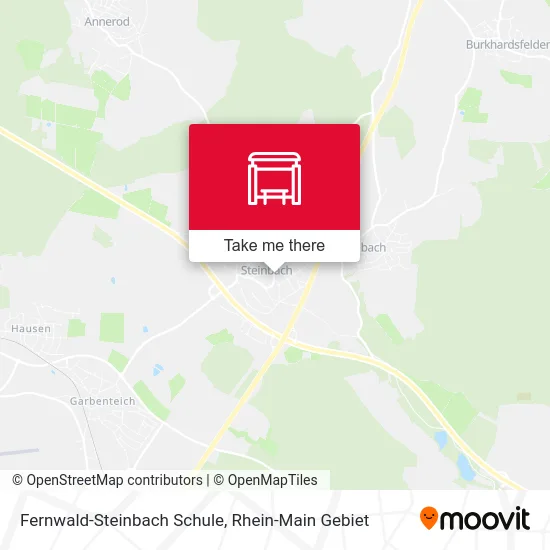 Карта Fernwald-Steinbach Schule