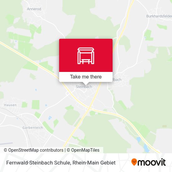 Fernwald-Steinbach Schule map