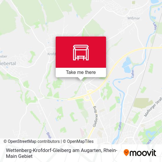Wettenberg-Krofdorf-Gleiberg am Augarten map