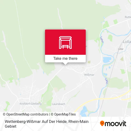 Карта Wettenberg-Wißmar Auf Der Heide