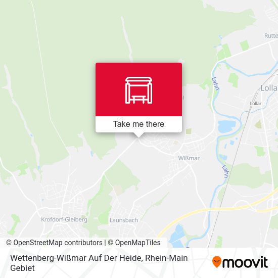 Карта Wettenberg-Wißmar Auf Der Heide