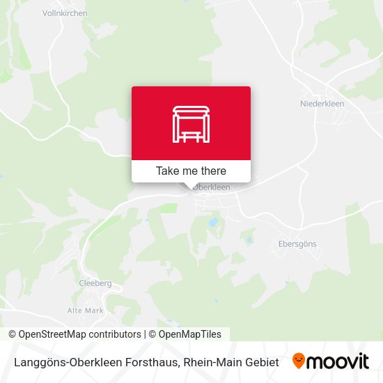 Langgöns-Oberkleen Forsthaus map