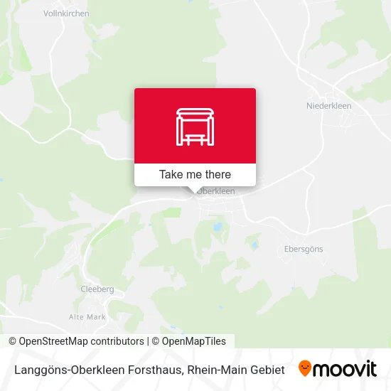 Карта Langgöns-Oberkleen Forsthaus