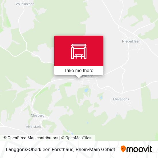 Langgöns-Oberkleen Forsthaus map
