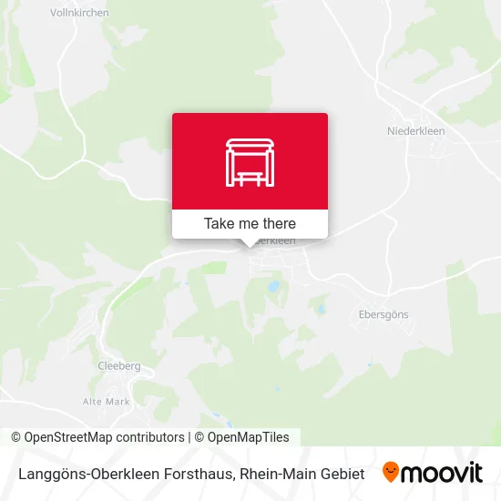 Карта Langgöns-Oberkleen Forsthaus