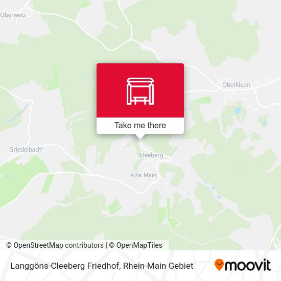 Langgöns-Cleeberg Friedhof map