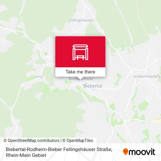 Biebertal-Rodheim-Bieber Fellingshäuser Straße map