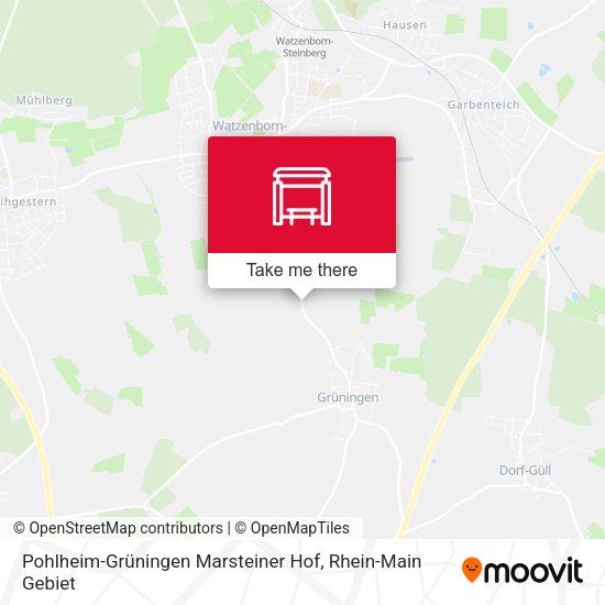 Pohlheim-Grüningen Marsteiner Hof map