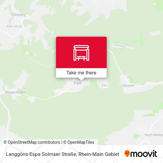 Langgöns-Espa Solmser Straße map