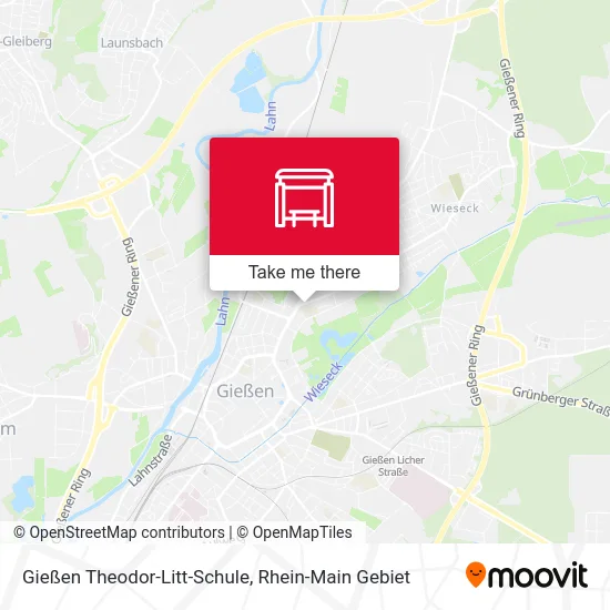 Карта Gießen Theodor-Litt-Schule