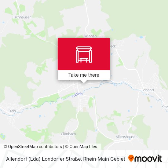 Allendorf (Lda) Londorfer Straße map