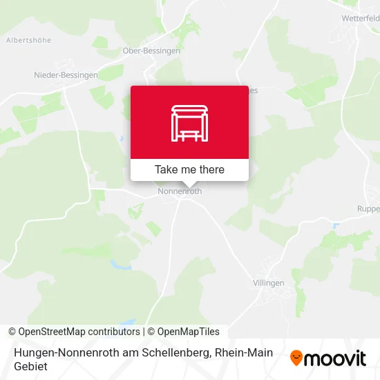 Карта Hungen-Nonnenroth am Schellenberg