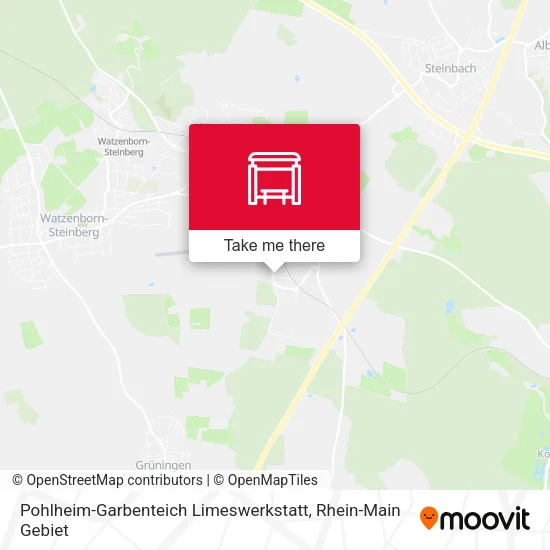 Карта Pohlheim-Garbenteich Limeswerkstatt