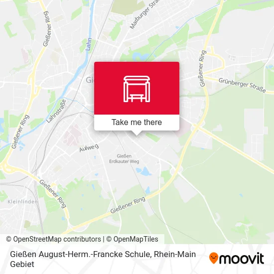 Карта Gießen August-Herm.-Francke Schule