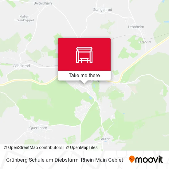 Карта Grünberg Schule am Diebsturm