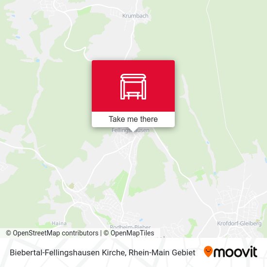 Biebertal-Fellingshausen Kirche map