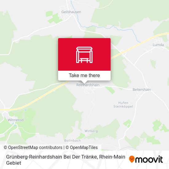 Grünberg-Reinhardshain Bei Der Tränke map