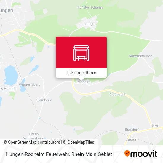 Карта Hungen-Rodheim Feuerwehr