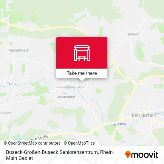 Карта Buseck-Großen-Buseck Seniorenzentrum