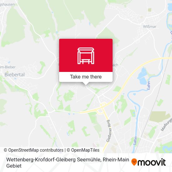 Wettenberg-Krofdorf-Gleiberg Seemühle map