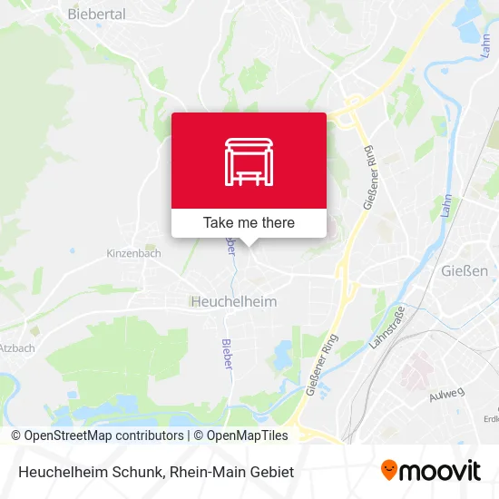 Карта Heuchelheim Schunk
