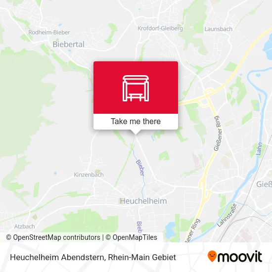 Карта Heuchelheim Abendstern