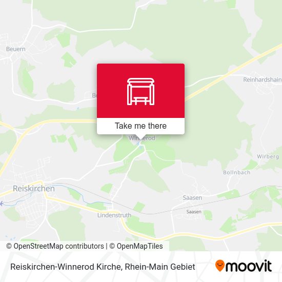 Reiskirchen-Winnerod Kirche map