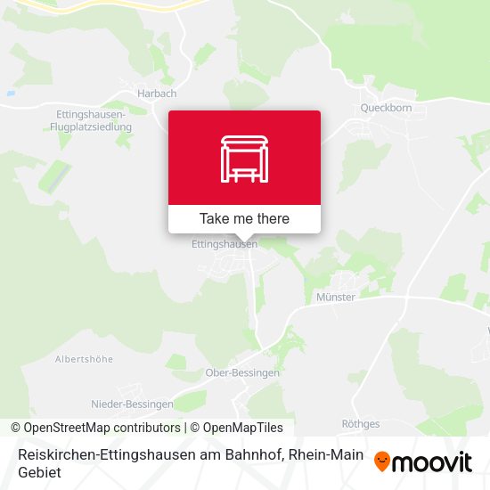 Reiskirchen-Ettingshausen am Bahnhof map