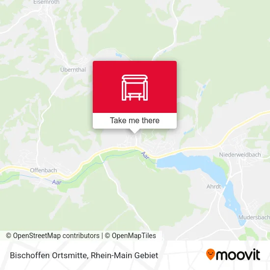 Карта Bischoffen Ortsmitte