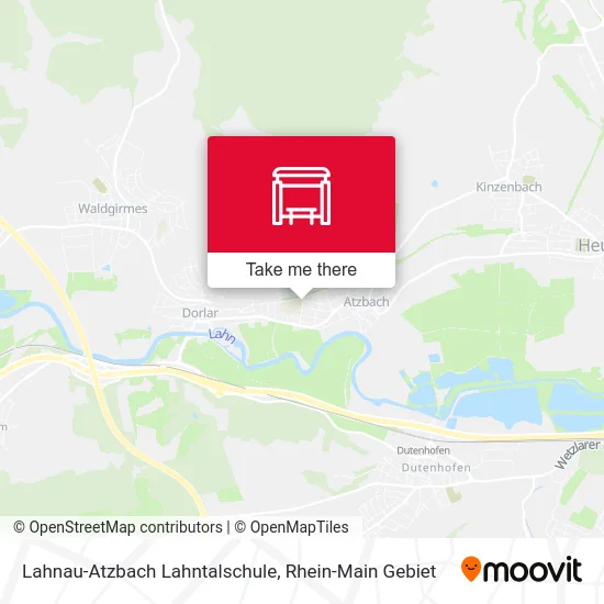 Lahnau-Atzbach Lahntalschule map