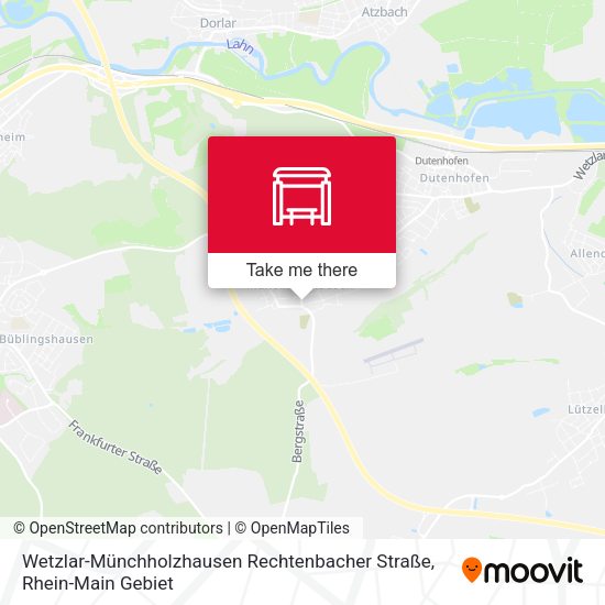Wetzlar-Münchholzhausen Rechtenbacher Straße map
