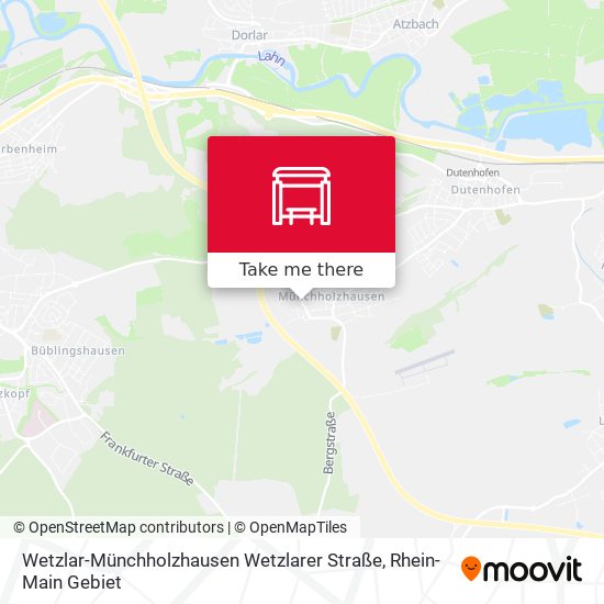 Wetzlar-Münchholzhausen Wetzlarer Straße map