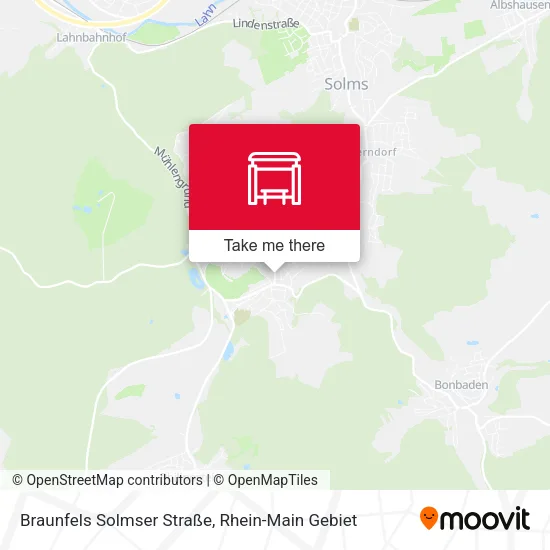 Карта Braunfels Solmser Straße